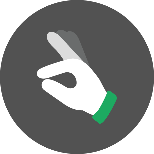 EMG pinch gesture via Ceres band